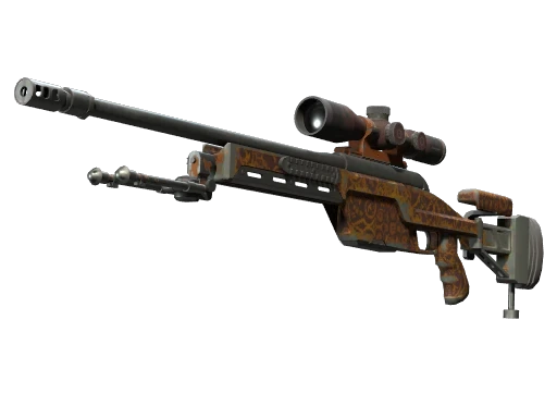 SSG 08 | Orange Filigree (FT)