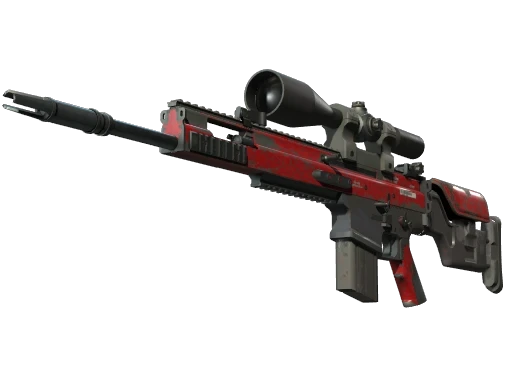 SCAR-20 | Crimson Web (FT)